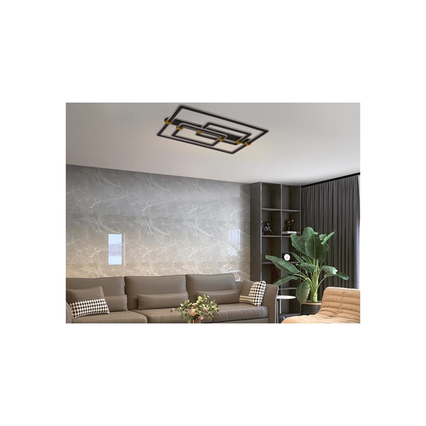 Luminaria de techo LED regulable LED/280W/230V 3000-6500K + mando a distancia
