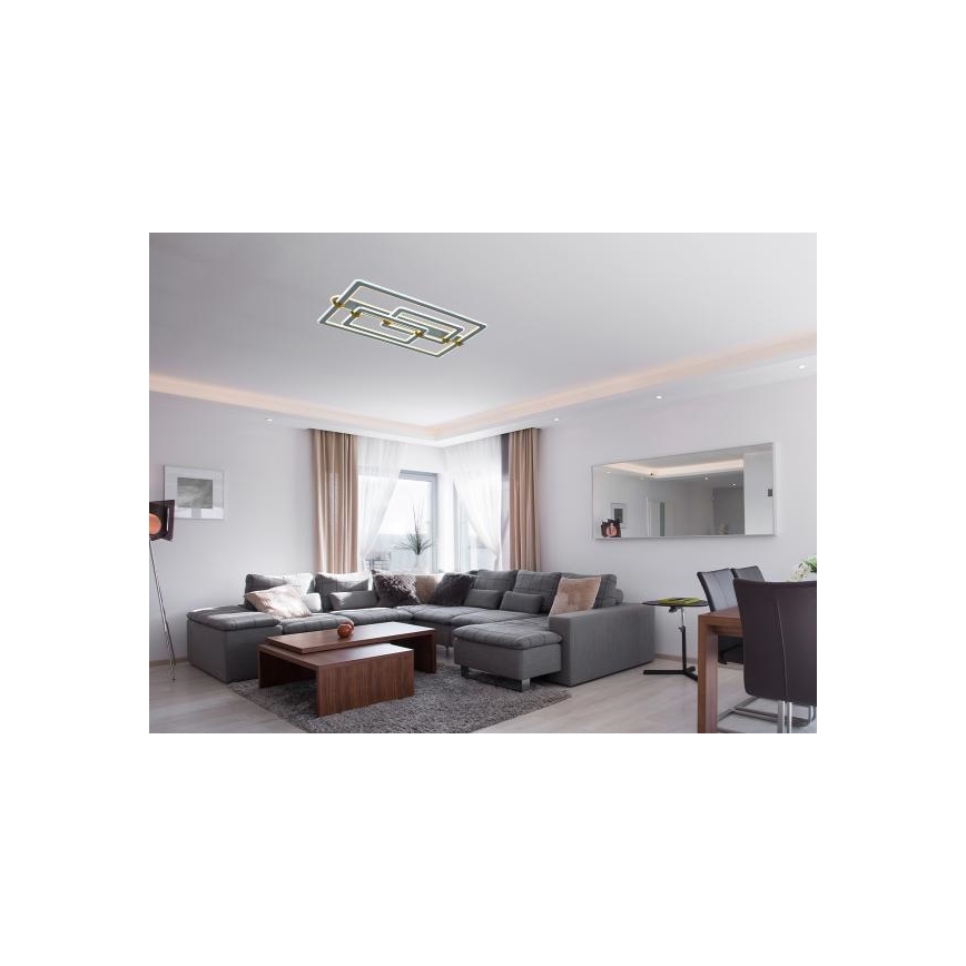 Luminaria de techo LED regulable LED/280W/230V 3000-6500K + mando a distancia