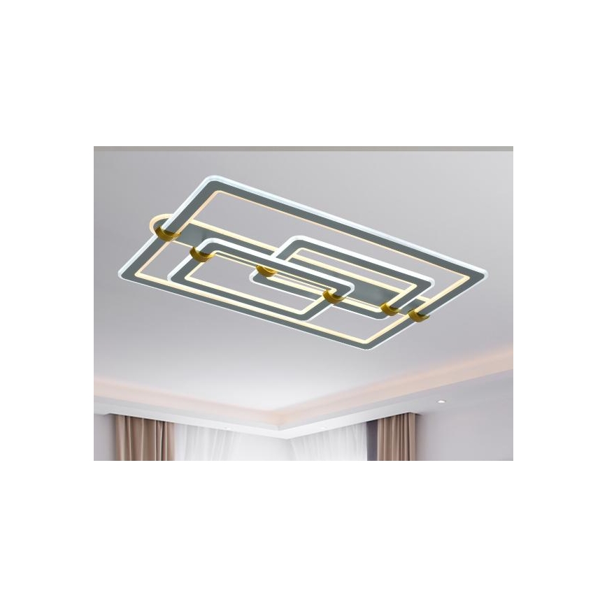 Luminaria de techo LED regulable LED/280W/230V 3000-6500K + mando a distancia