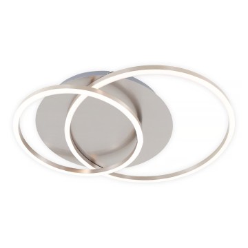 Luminaria de techo LED regulable LED/28W/230V 3000K cromo mate