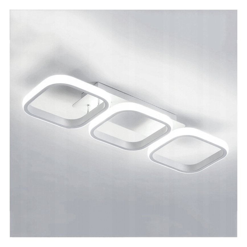 Lámpara de techo LED regulable LED/33W/230V 3000-6500K blanca Wi-Fi Tuya + mando a distancia