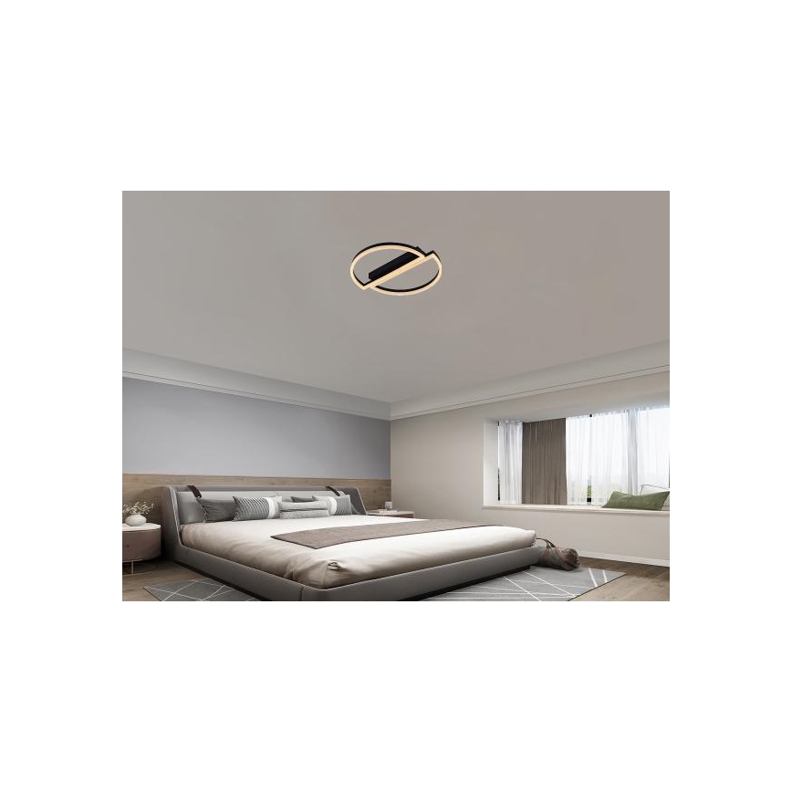 Luminaria de techo LED regulable LED/55W/230V 3000-6500K + mando a distancia