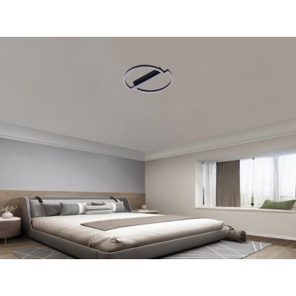 Luminaria de techo LED regulable LED/55W/230V 3000-6500K + mando a distancia