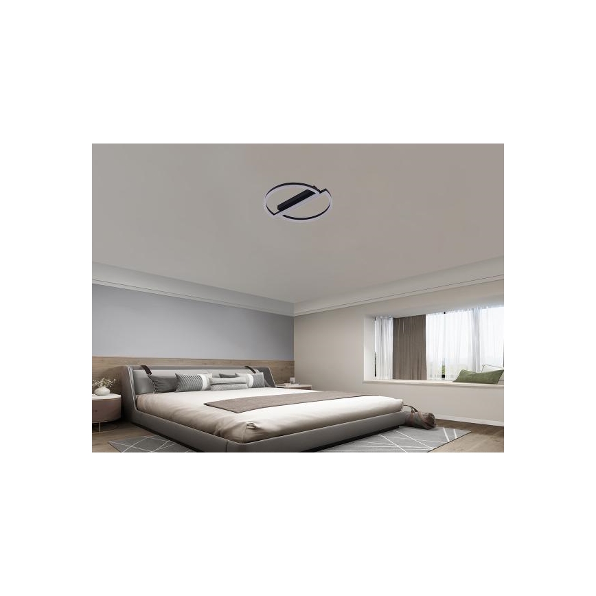Luminaria de techo LED regulable LED/55W/230V 3000-6500K + mando a distancia