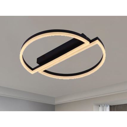 Luminaria de techo LED regulable LED/55W/230V 3000-6500K + mando a distancia