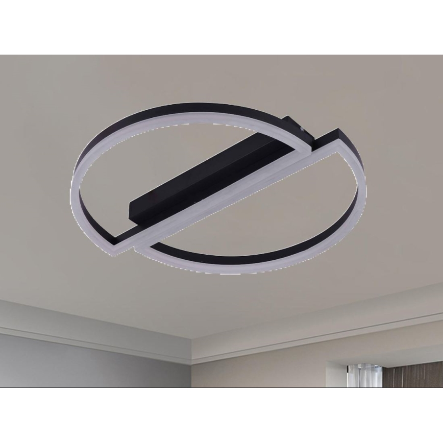 Luminaria de techo LED regulable LED/55W/230V 3000-6500K + mando a distancia