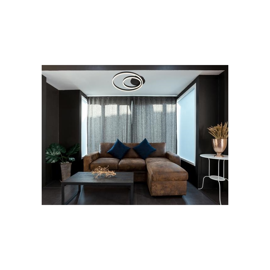 Luminaria de techo LED regulable LED/55W/230V 3000-6500K + mando a distancia