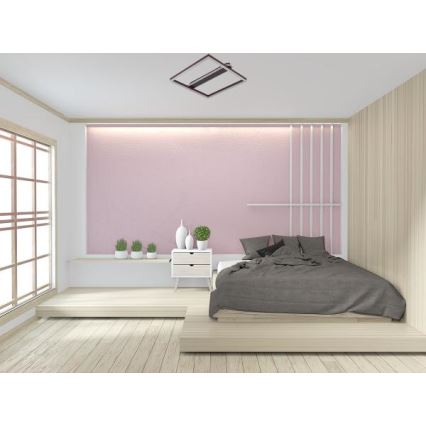 Luminaria de techo LED regulable LED/60W/230V 3000-6500K + control remoto