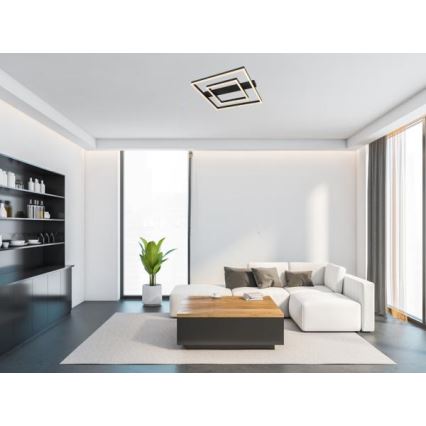 Luminaria de techo LED regulable LED/70W/230V 3000-6500K + mando a distancia