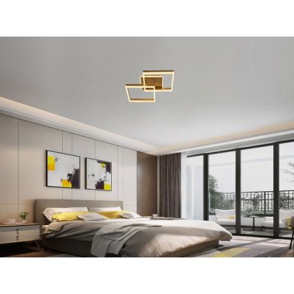 Luminaria de techo LED regulable LED/80W/230V 3000-6500K + mando a distancia