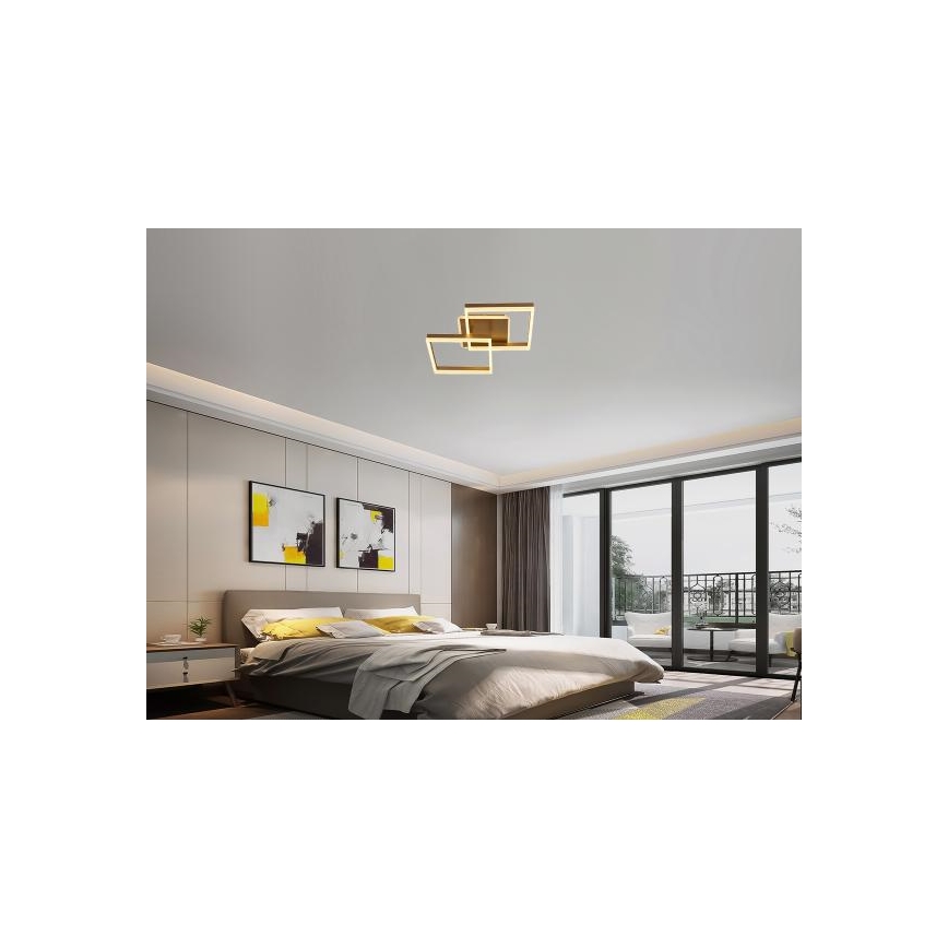 Luminaria de techo LED regulable LED/80W/230V 3000-6500K + mando a distancia