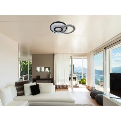 Luminaria de techo LED regulable LED/95W/230V 3000-6500K + mando a distancia