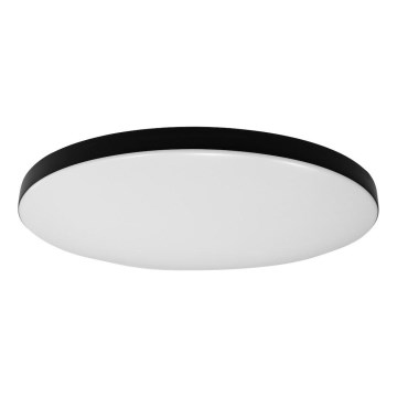 Luminaria de techo LED regulable SIENA LED/80W/230V 3000-6000K Ø 75 cm negra + mando a distancia