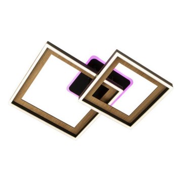 Luminaria de techo LED RGBW regulable LED/75W/230V 3000-6500K + mando a distancia