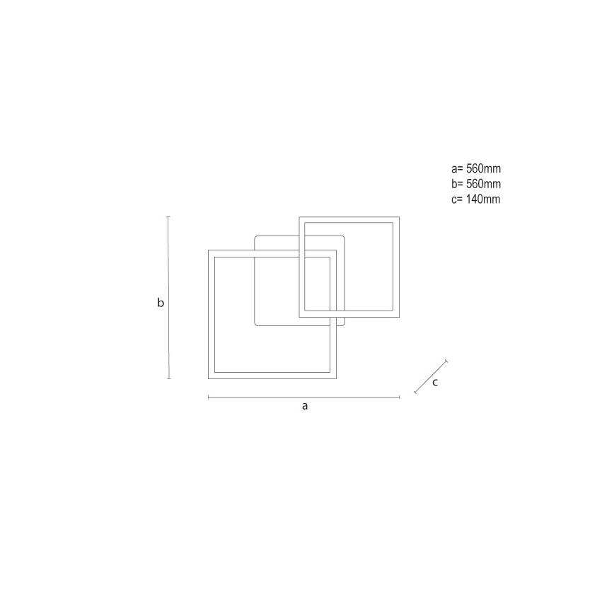 Luminaria de techo LED RGBW regulable LED/75W/230V 3000-6500K + mando a distancia