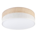 Luminaria de techo LED SIRJA BOHO LED/36W/230V 4000K Ø 45 cm beige/crema