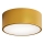 Luminaria de techo para baño CLEO con sensor, 1xE27/24W/230V, Ø 20 cm, IP54, acabado dorado