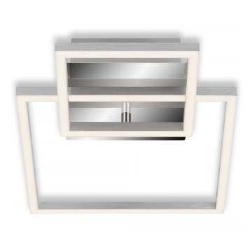 Luminaria de techo regulable LED/12W/230V 3000K cromo mate