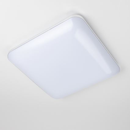 Luminaria de techo LED regulable LED/42W/230V 3000-6500K 49x49 cm blanca + mando a distancia