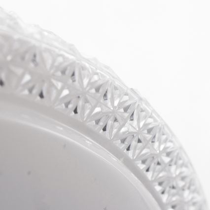 Luminaria de techo LED regulable CRUZ LED/40W/230V 2000 lm + mando a distancia