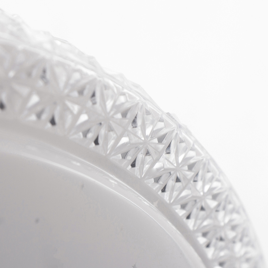 Luminaria de techo LED regulable CRUZ LED/40W/230V 2000 lm + mando a distancia