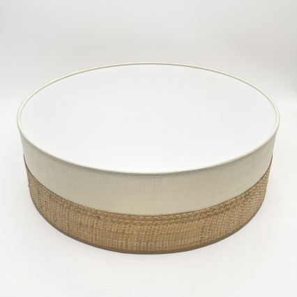 Luminaria de techo LED SIRJA BOHO LED/36W/230V 4000K Ø 45 cm beige/crema