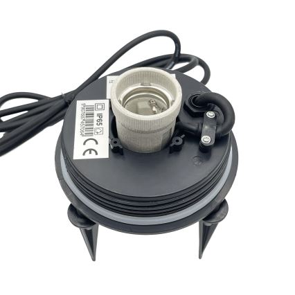 Luminaria decorativa de exterior LUMISTONE, 1xE27/15W/230V, IP65, diámetro 31,8 cm