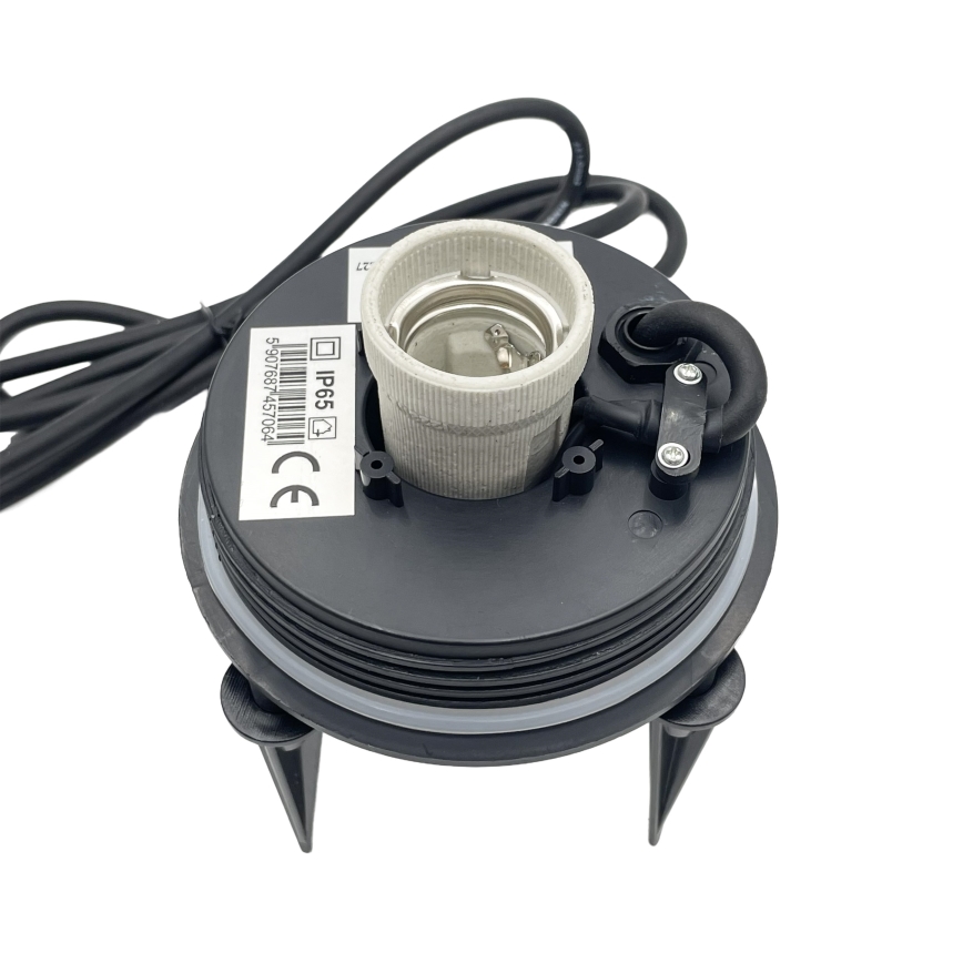 Luminaria decorativa de exterior LUMISTONE, 1xE27/15W/230V, IP65, diámetro 31,8 cm