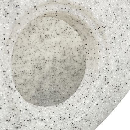 Luminaria decorativa exterior LUMISTONE 1xE27/15W/230V IP65 Ø 26,5 cm