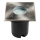 Luminaria empotrable LED para exterior GORDO LED/1W/230V 9,5x9,5 cm IP67 acero inoxidable