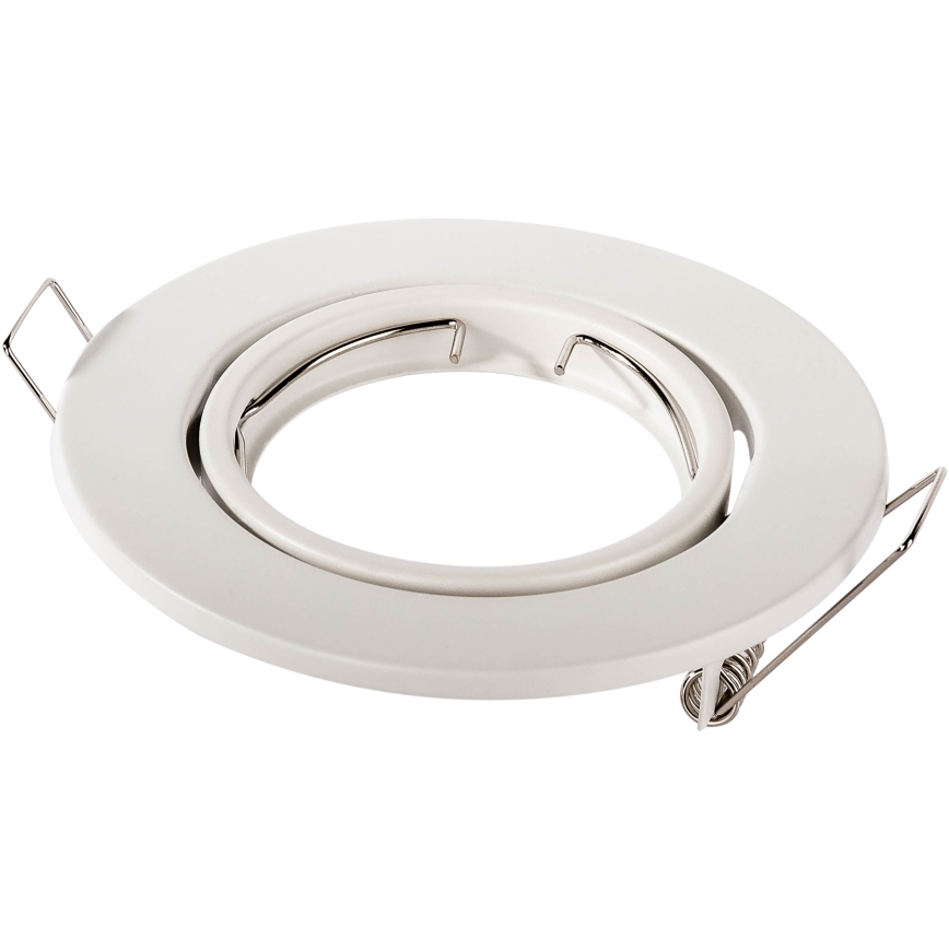 Luminaria empotrada 1xGU10/MR16/10W/230V Ø 9 cm blanca