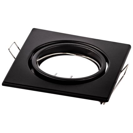Luminaria empotrada de techo 1xGU10/MR16/10W/230V 9x9 cm negro