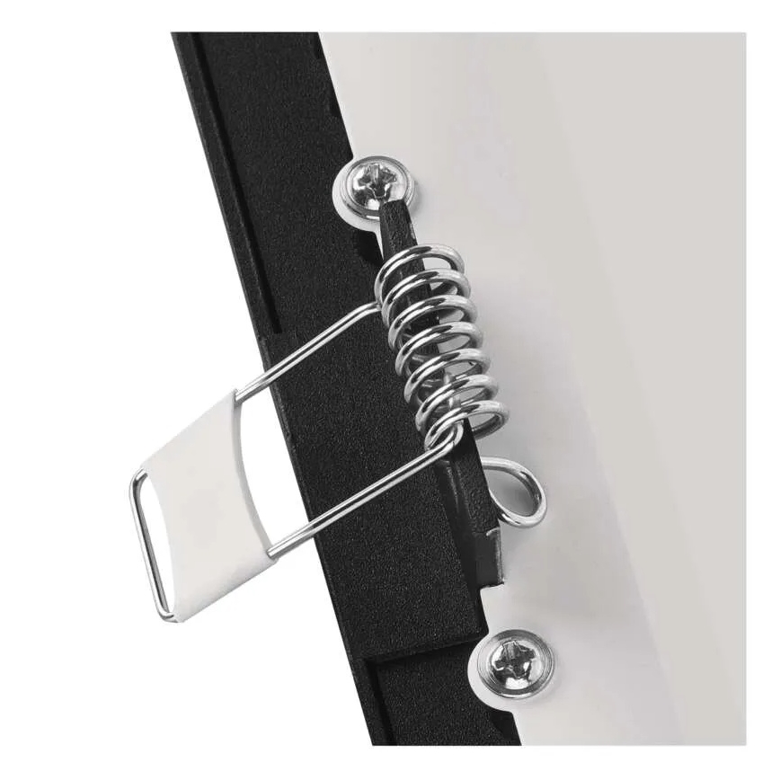 Luminaria empotrada LED NEXXO LED/18W/230V 3000/3500/4000K negra 22,5 x 22,5 cm