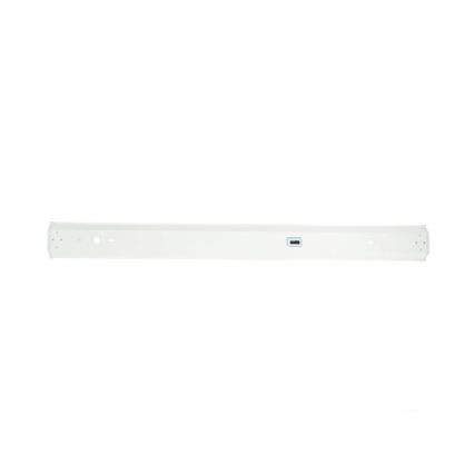 Luminaria fluorescente T8 DELFIA 2xG13/18W/230V 124 cm blanca
