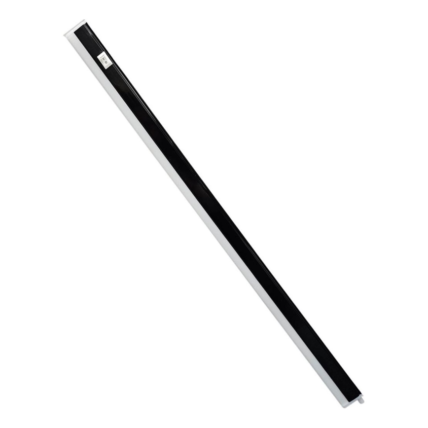 Luminaria LED bajo mueble TUBE LED/9W/230V 60 cm negra