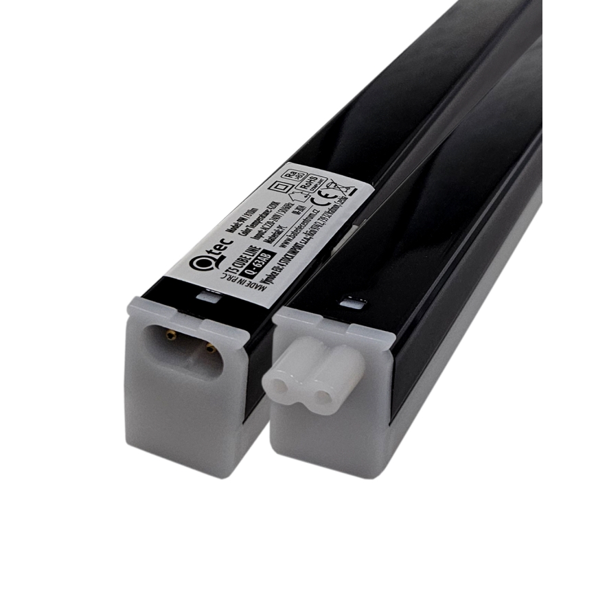 Luminaria LED bajo mueble TUBE LED/9W/230V 60 cm negra