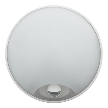 Luminaria LED de pared exterior regulable con sensor de movimiento LED/15/18/20W/230V 3000K/4000K/6500K IP65 negro/blanco
