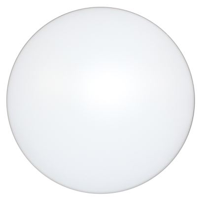 Luminaria LED de techo para baño, 20W/230V, 3000/4000/6500K, Ø 30 cm, IP44, blanca