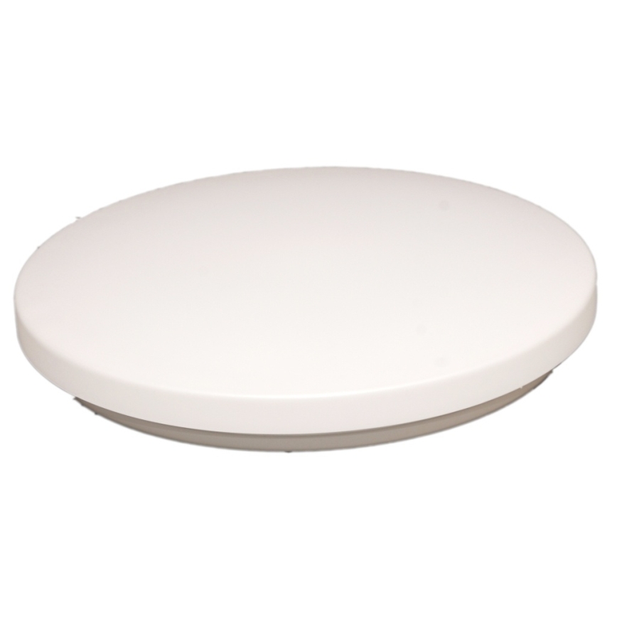 Luminaria LED de techo para baño, 20W/230V, 3000/4000/6500K, Ø 30 cm, IP44, blanca