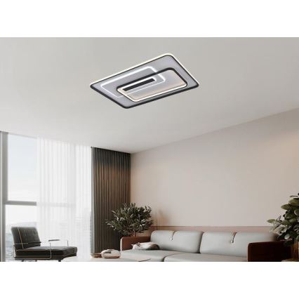 Luminaria LED de techo regulable / 160W / 230V / 3000-6500K con mando a distancia