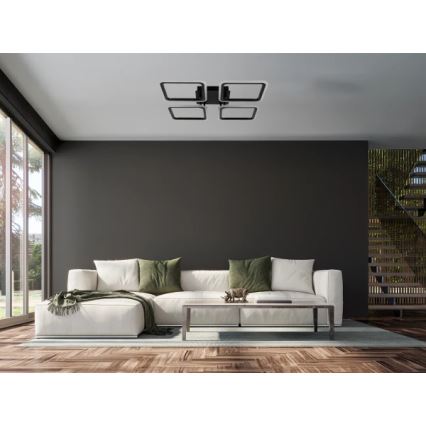 Luminaria LED de techo regulable LED/95W/230V 3000-6500K + mando a distancia