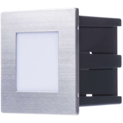 Luminaria LED orientativa empotrada para exterior 1,5W 3000K IP65