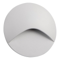 Luminaria LED para escalera EXIN LED/2,5W/230V 4000K IP65 blanca redonda