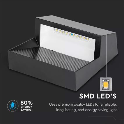 Luminaria LED para escalera LED/3W/230V 3000K IP65