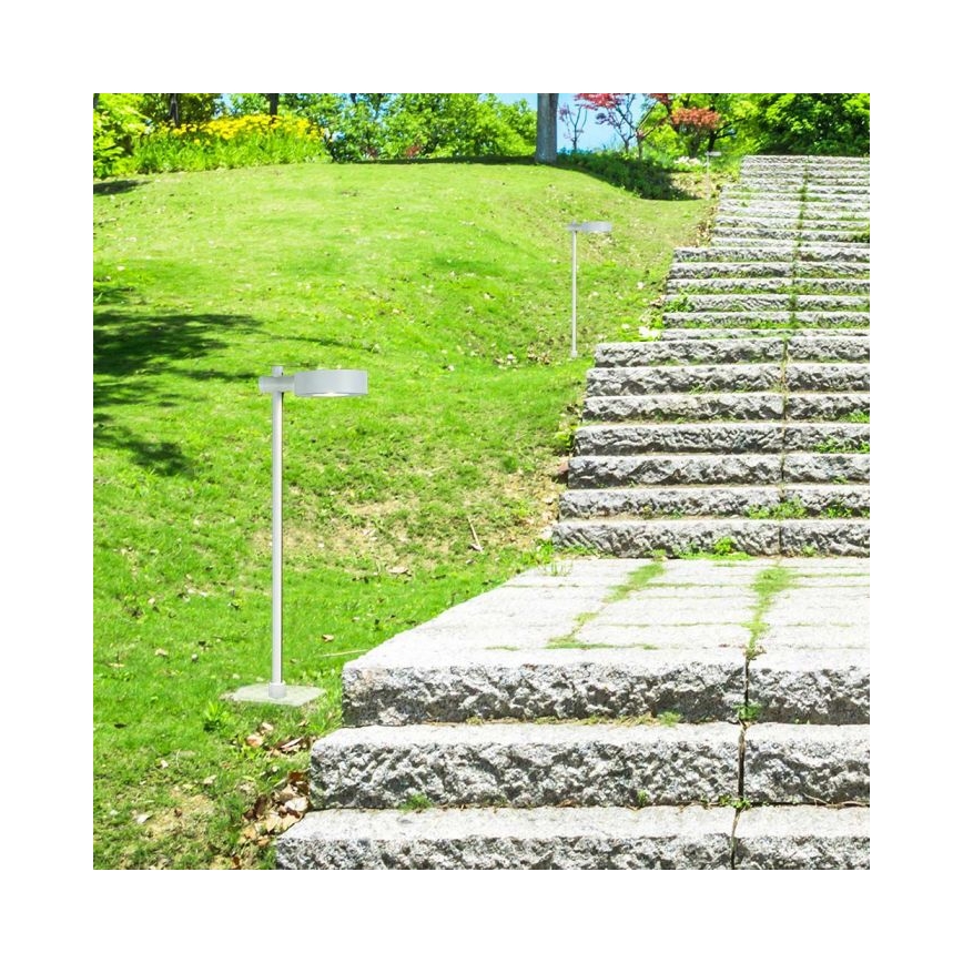 Luminaria LED para exterior LED/7W/230V 3000K IP65 blanca 102 cm