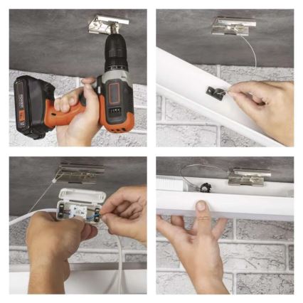 Luminaria LED para instalación bajo encimera 60W/230V 4000K 150 cm