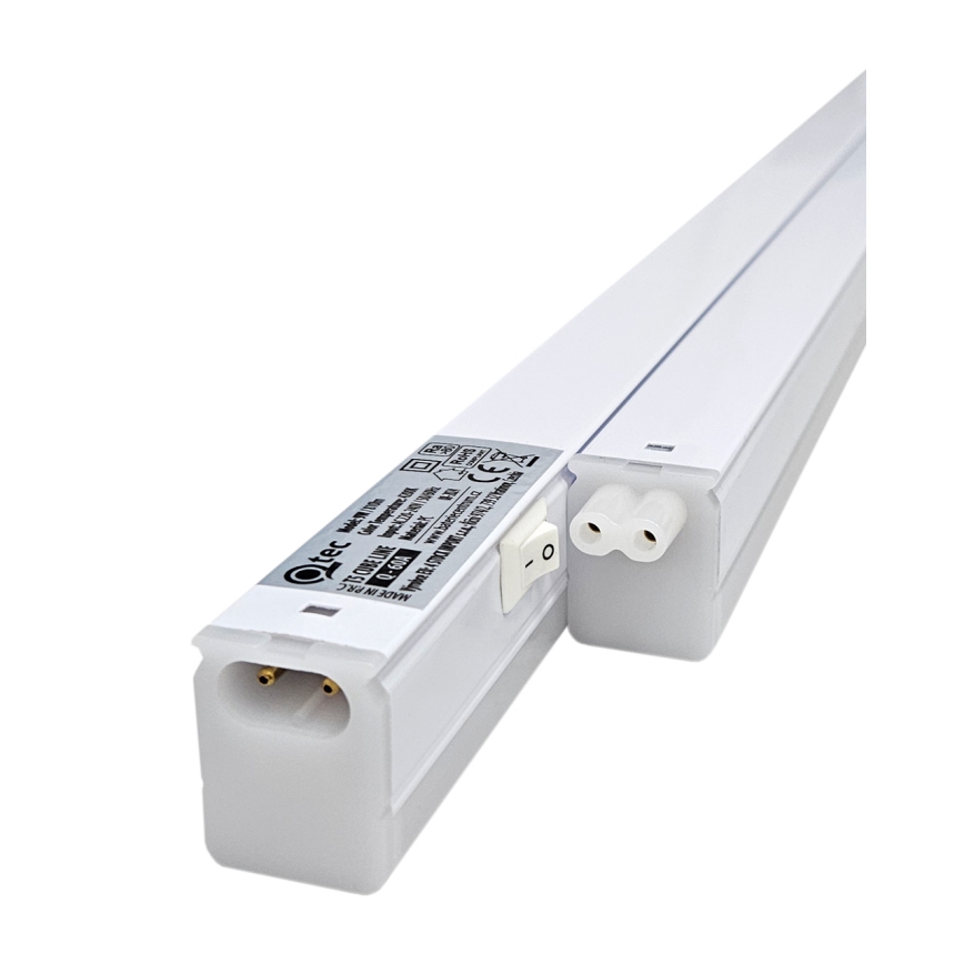 Luminaria LED para montaje bajo mueble TUBE LED/9W/230V 60 cm blanca