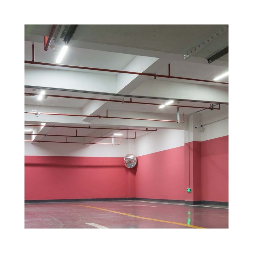 Luminaria tubular LED técnica con módulo de emergencia LED/48W/230V 6500K IP65 2200 mAh 150 cm