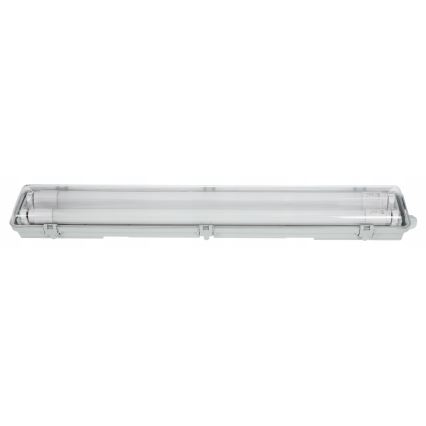 Luminaria LED técnica fluorescente T8 2xG13/10W/230V 6000K 60 cm IP65 blanca