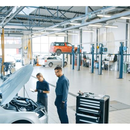 Luminaria técnica LED fluorescente T8 2xG13/18W/230V 4000K IP65